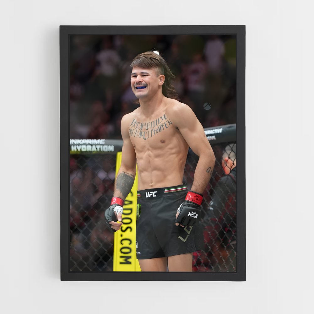 Poster Conor le Roi – affiche MMA (vue 2)